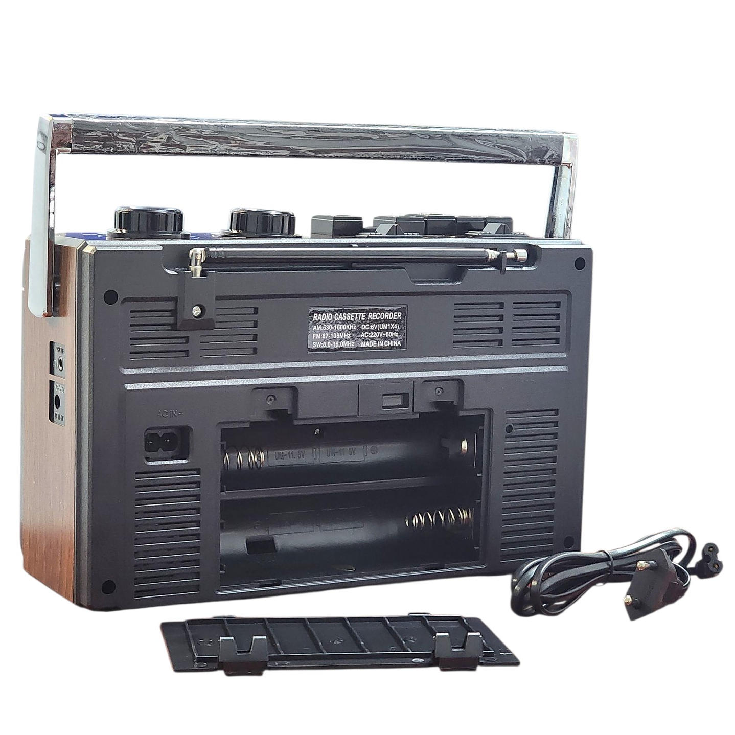 Radio Retro Portátil Cassette BT USB 20W AP02076 AudioPro 6