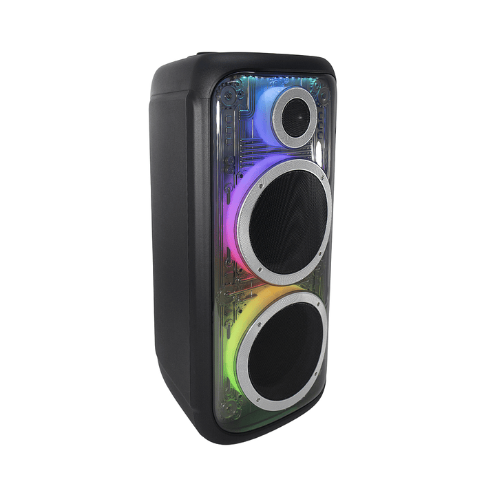 Parlante karaoke Vibe Tone Max AP02114 Led BT + Mic Audiopro 5000w 1