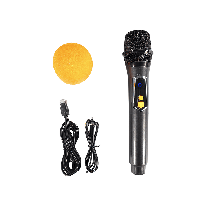 Parlante karaoke Vibe Tone Max AP02114 Led BT + Mic Audiopro 5000w 3