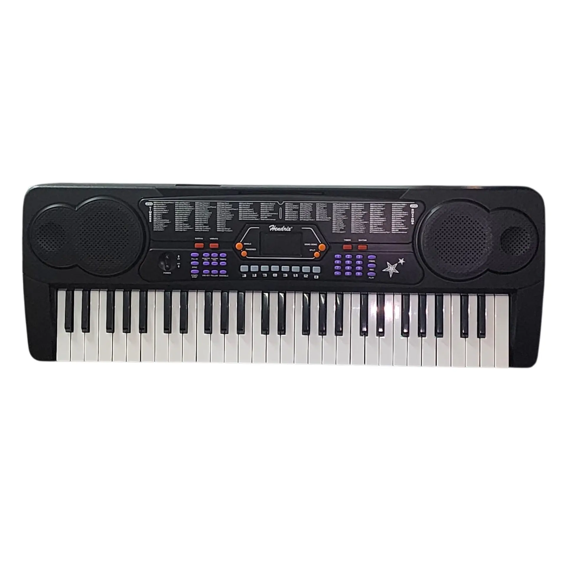 Teclado Elect Musical 54 teclas HX0084 + Micrófono Hendrix 1