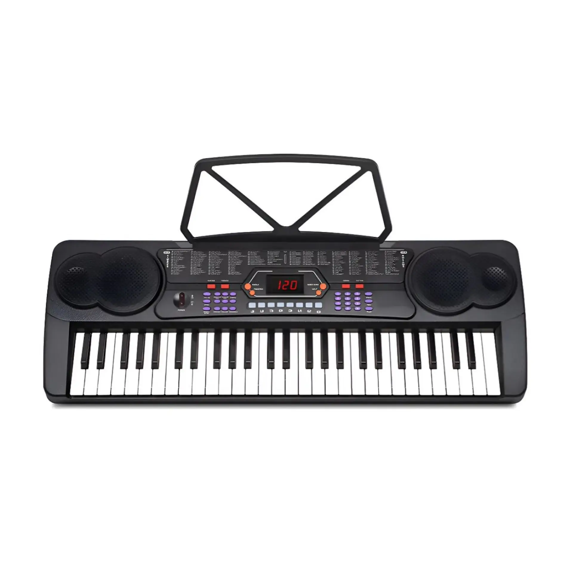 Teclado Elect Musical 54 teclas HX0084 + Micrófono Hendrix 4