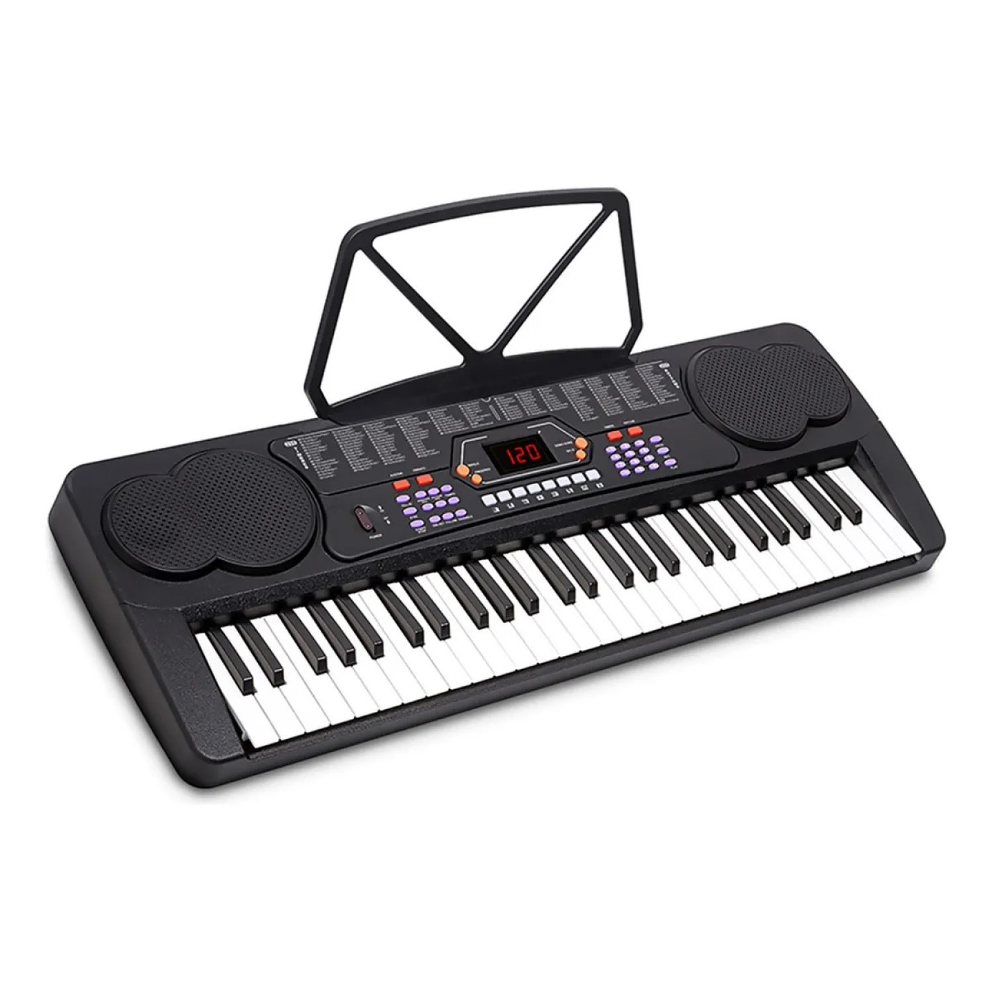 Teclado Elect Musical 54 teclas HX0084 + Micrófono Hendrix 7