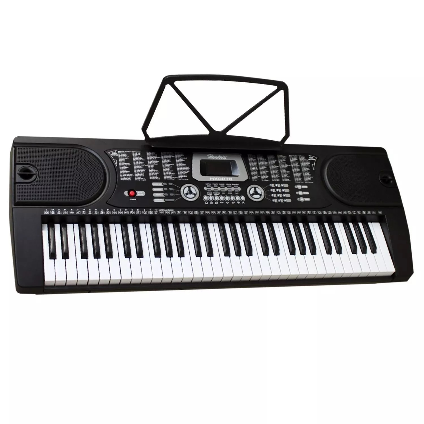 Teclado Elect Musical 61 teclas HX0076 + Micrófono Hendrix 1