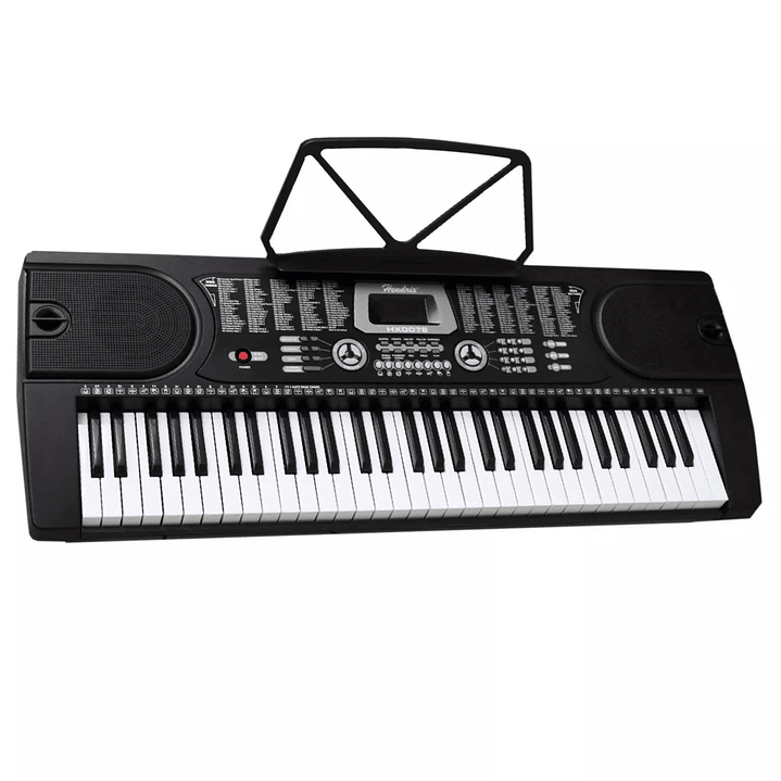 Teclado Elect Musical 61 teclas HX0076 + Micrófono Hendrix 1