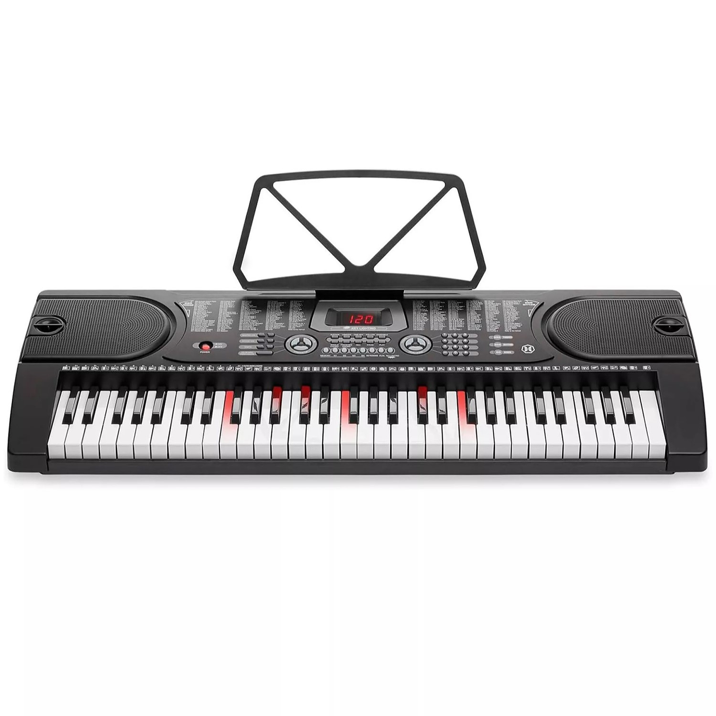 Teclado Elect Musical 61 teclas HX0076 + Micrófono Hendrix 2