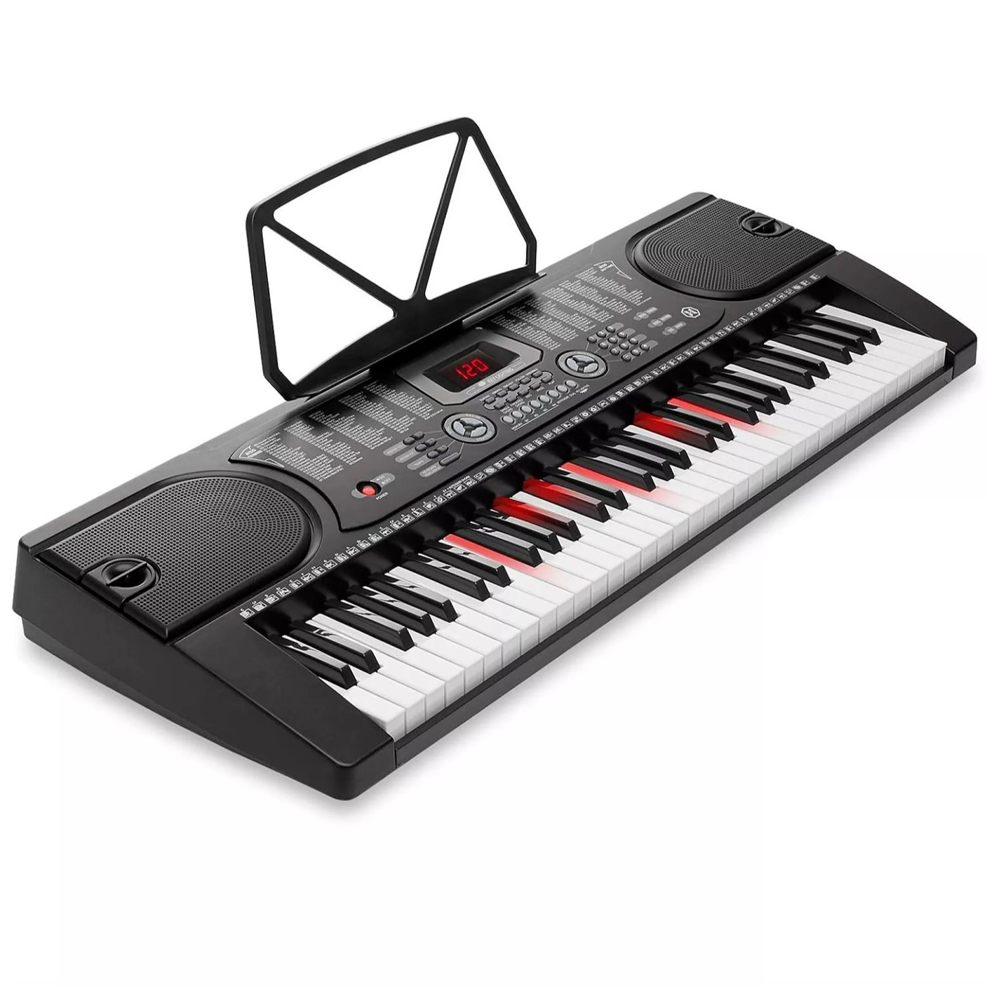 Teclado Elect Musical 61 teclas HX0076 + Micrófono Hendrix 3