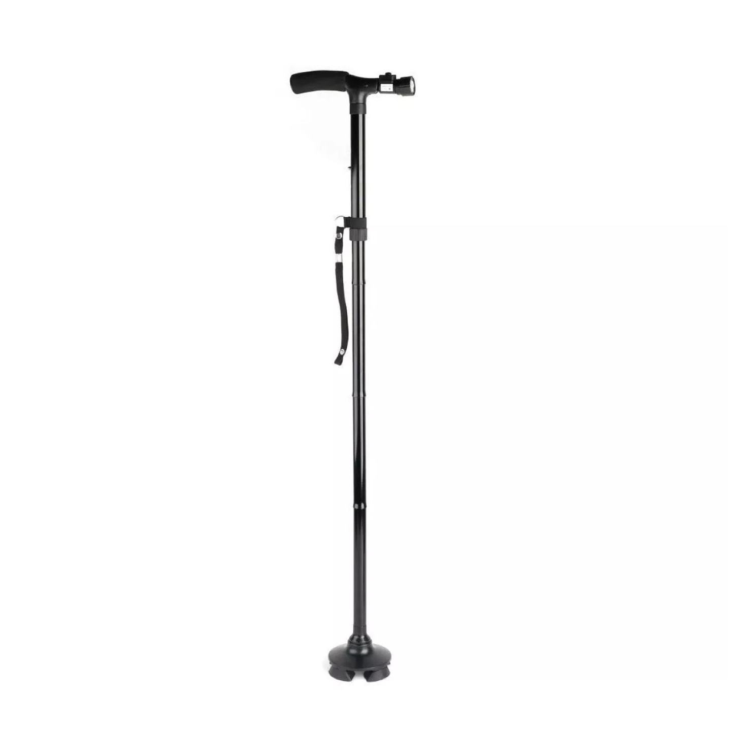 Bastón Ortopédico Plegable 4 Puntos con luz LED DM0023 Doma 1