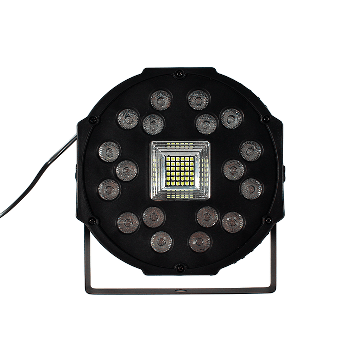Foco Par Rgb 18 Led Estrobo Pulse Y Dmx512 TL772 Tecnolab 1