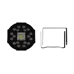 Foco Par Rgb 18 Led Estrobo Pulse Y Dmx512 TL772 Tecnolab