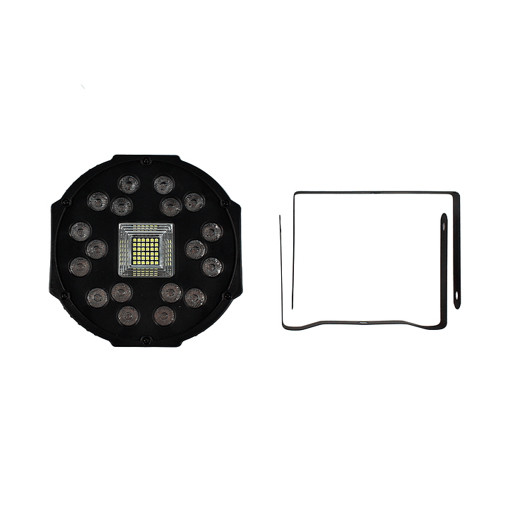 Foco Par Rgb 18 Led Estrobo Pulse Y Dmx512 TL772 Tecnolab 2
