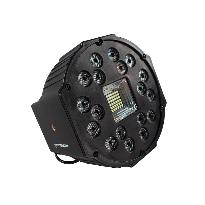 Foco Par Rgb 18 Led Estrobo Pulse Y Dmx512 TL772 Tecnolab 5
