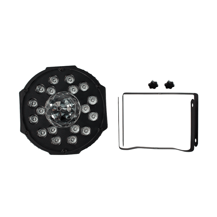 Foco LED RGB PAR 18 GlowBeat DMX512 TL773 Tecnolab 2