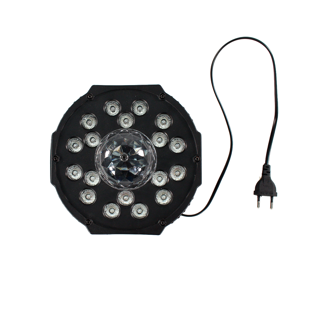 Foco LED RGB PAR 18 GlowBeat DMX512 TL773 Tecnolab 6