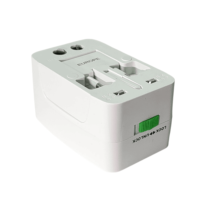 Adaptador Enchufe Universal Viaje VoltWorld TL777 Tecnolab 2