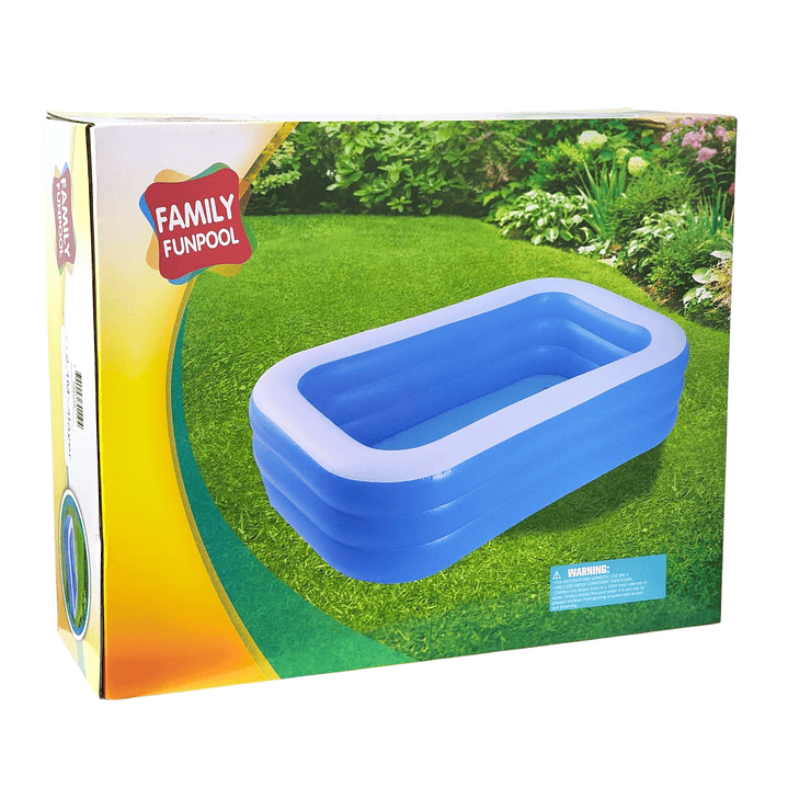 Piscina Inflable Rectangular 210cm 1500lts DBG1725 Dblue 5