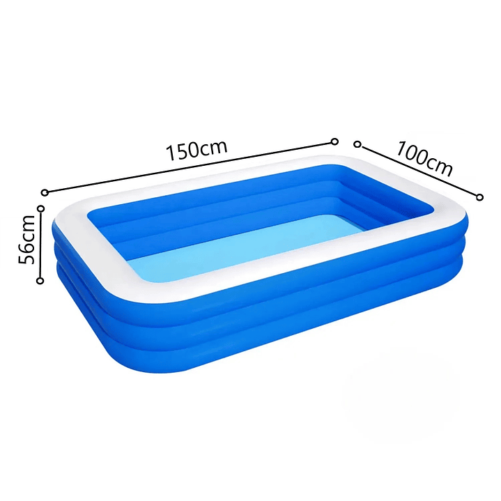 Piscina Inflable Rectangular 150cm DBG1726 Dblue 2