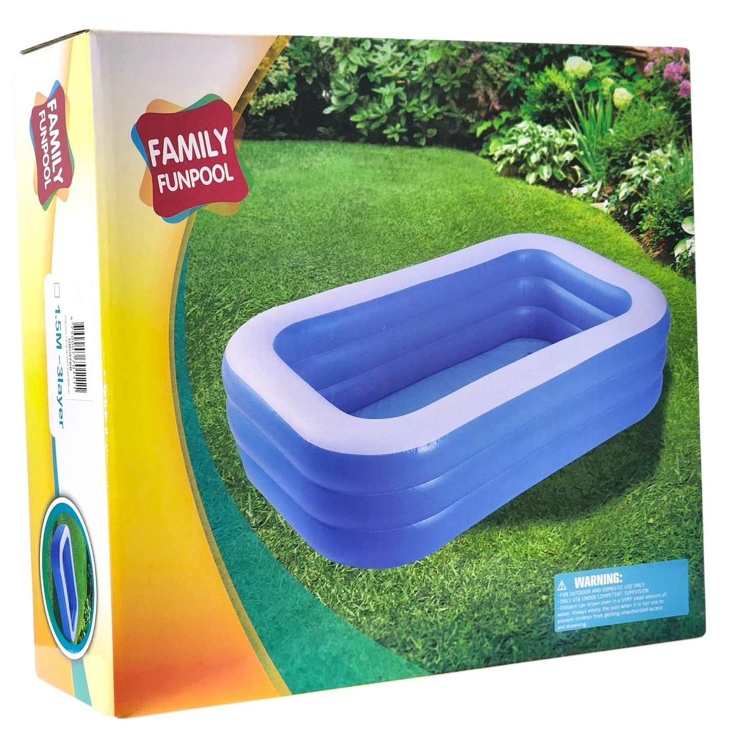 Piscina Inflable Rectangular 150cm DBG1726 Dblue 5