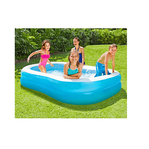 Piscina Inflable Rectangular 201cm 2 Anillos DBG1728 Dblue