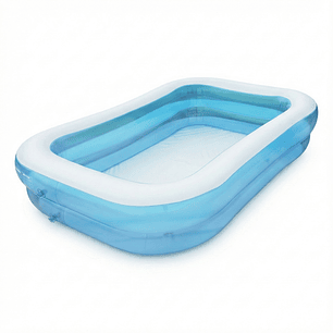 Piscina Inflable Rectangular 201cm 2 Anillos DBG1728 Dblue