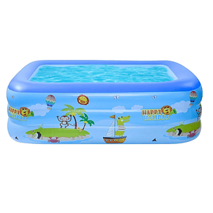 Piscina Inflable 115cm con 3 Anillos Diseños DBG1727 Dblue