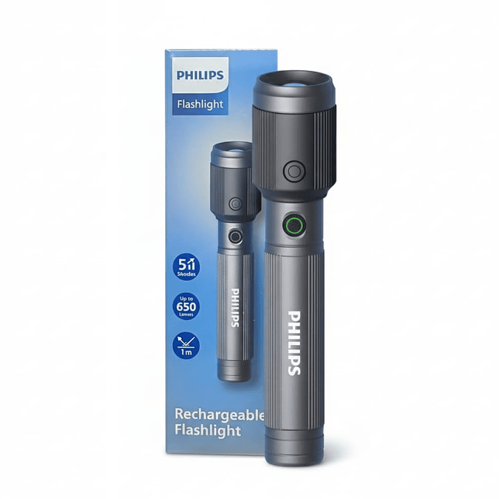Linterna Recargable 15W USB-C 650 lm SFL2141/56 Philips 3