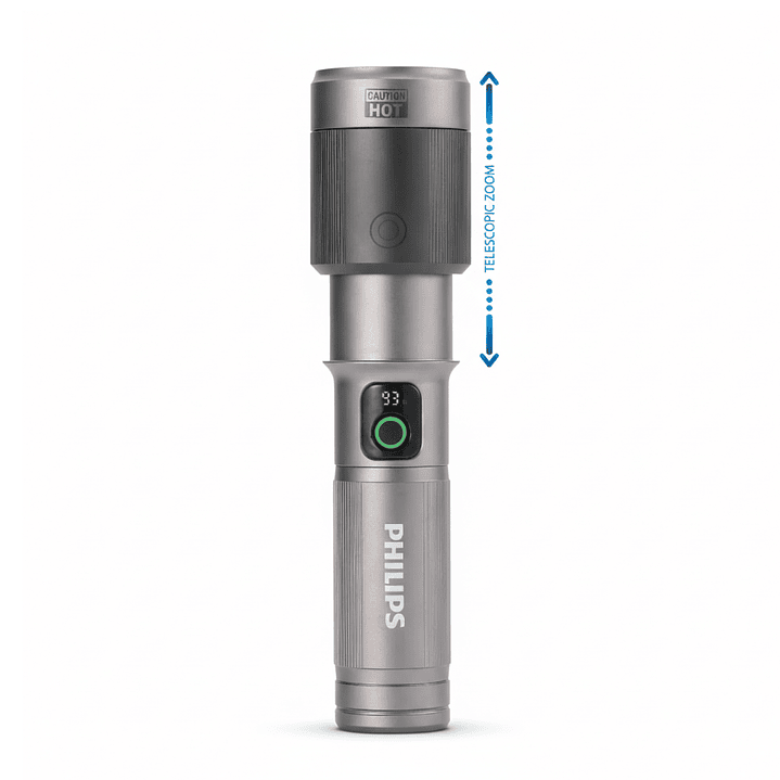 Linterna LED Recargable 2300lm 60W SFL5101 Philips 2