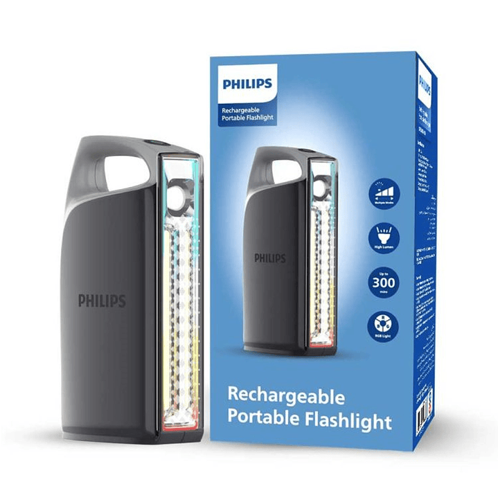 Linterna Recargable 1000lm LED 10W SFL3402 Philips 4