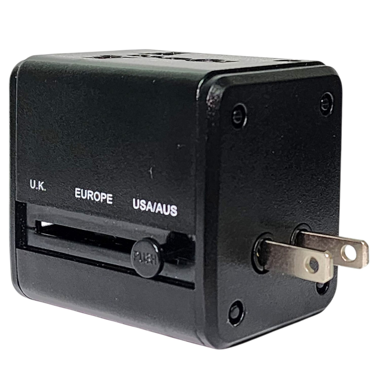 Adaptador Universal De Viaje 2 Usb ProAdaptor TL354 Tecnolab 4