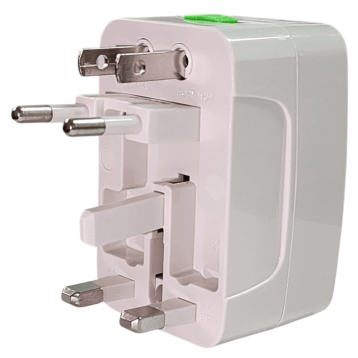 Adaptador Universal De Viaje Zentrel Travel Tl357 Tecnolab 3