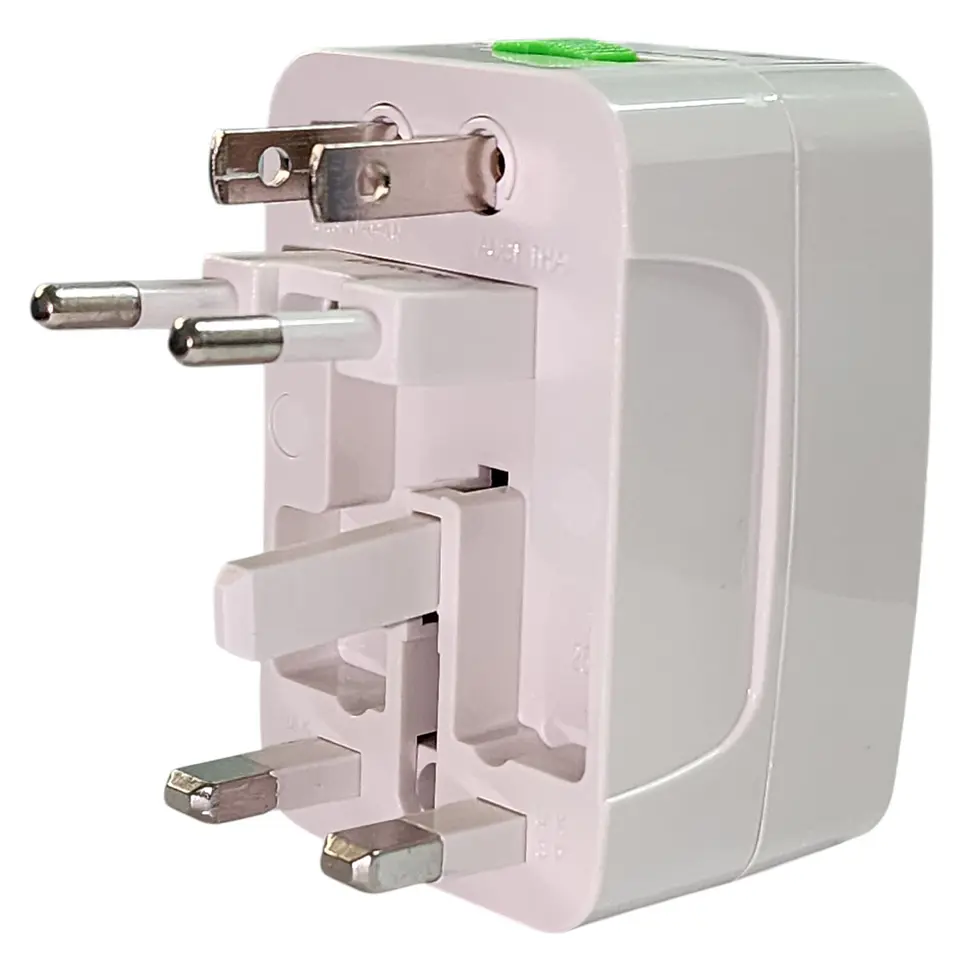 Adaptador Universal De Viaje Zentrel Travel Tl357 Tecnolab 3