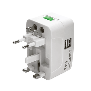 Adaptador Universal De Viaje Voltrek Plus Tl356 Tecnolab