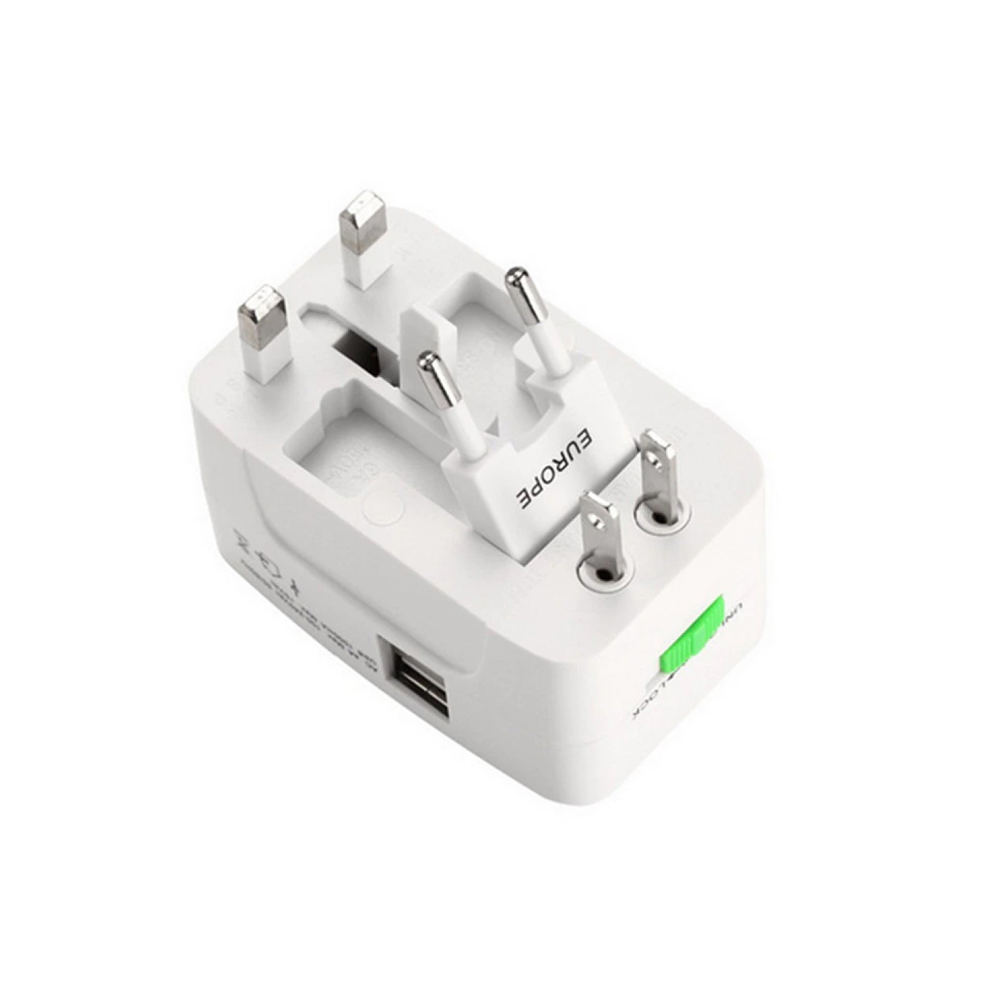 Adaptador Universal De Viaje Voltrek Plus Tl356 Tecnolab 5