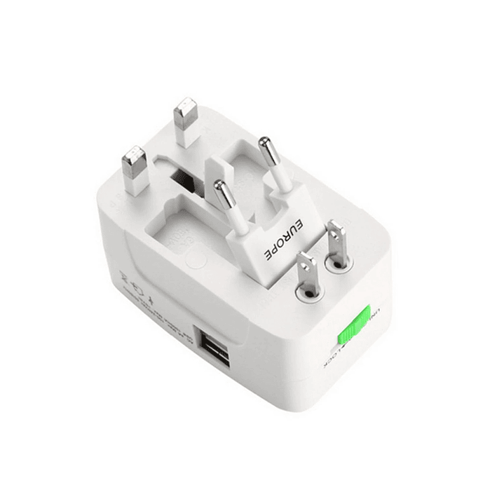 Adaptador Universal De Viaje Voltrek Plus Tl356 Tecnolab 5