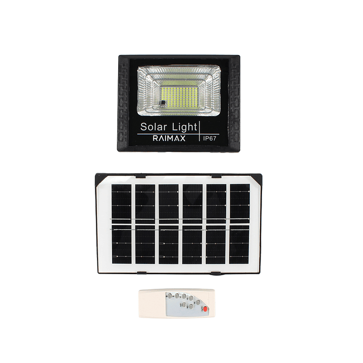 Reflector Solar 100W LED IP67 Sensor y Control RM0008 Raimax 1