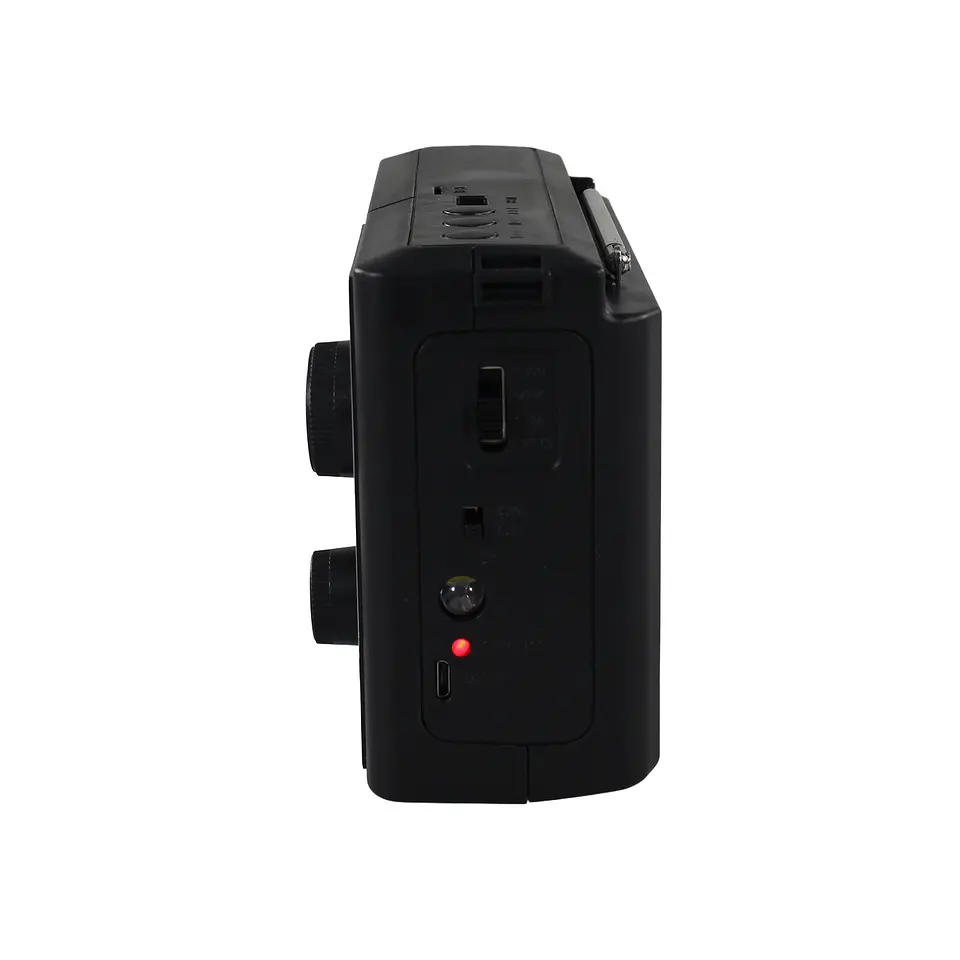 Radio Portátil solar AM FM SW 15W LED y USB TL636 Tecnolab 2