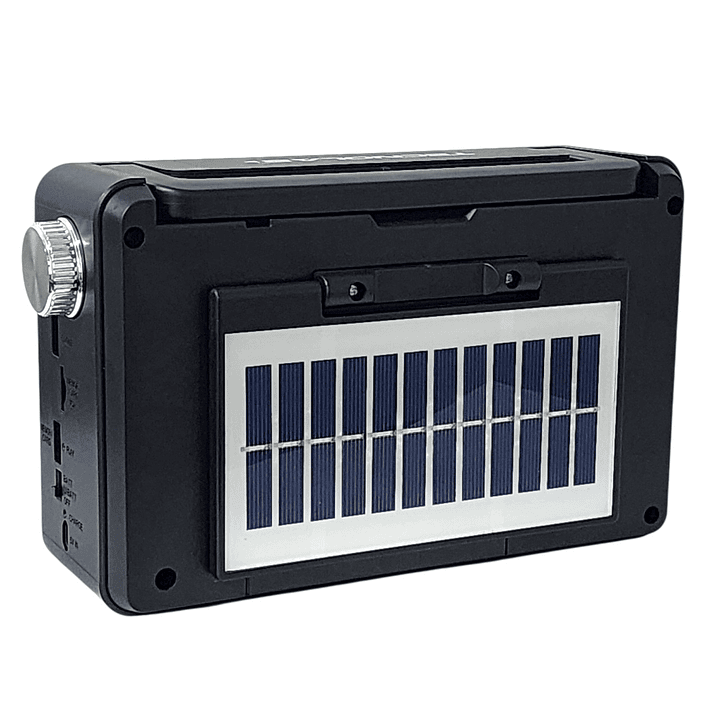 Radio Portátil Solar BT USB LED PowerSun TL637 Tecnolab 3
