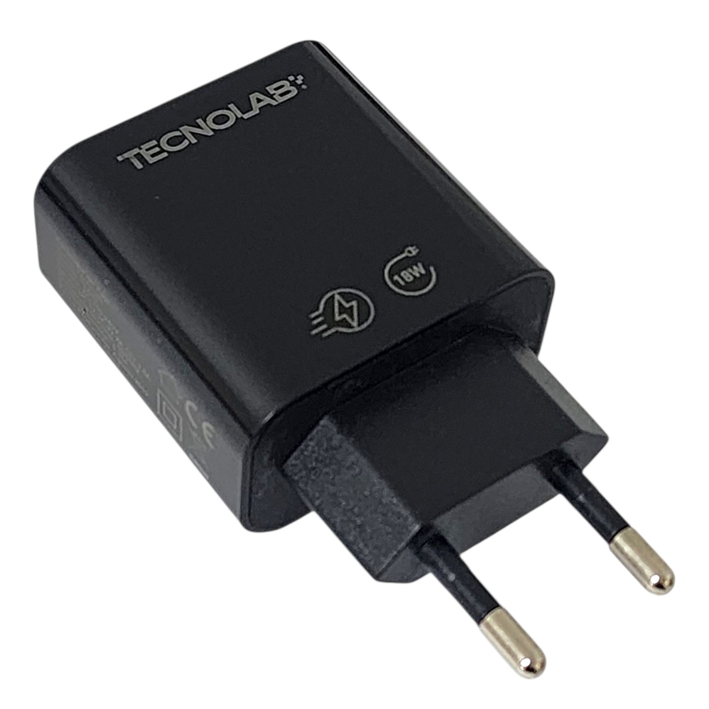 Cargador de Pared 18W QC + Cable USB a LTNG TL466BK Tecnolab 3