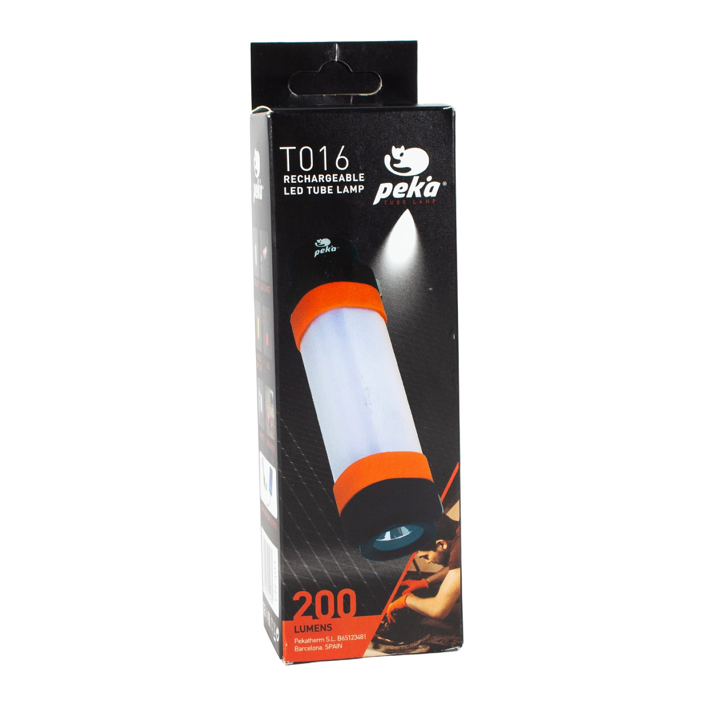 Linterna Recargable Tubular 200lm LED Repelente T016 Peka 5