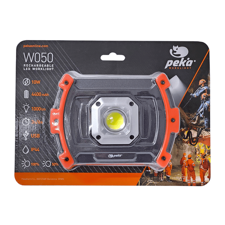 Luz de trabajo COB 10W Recargable Magnética W050 Peka 7