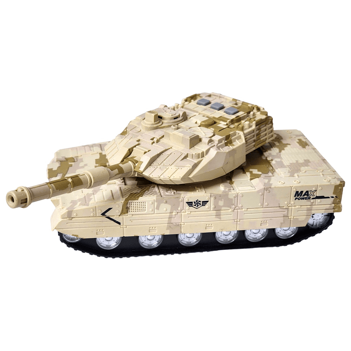 Juguete Tanque Guerra Militar Luz/ Sonido/ Fricción DBG1668 3