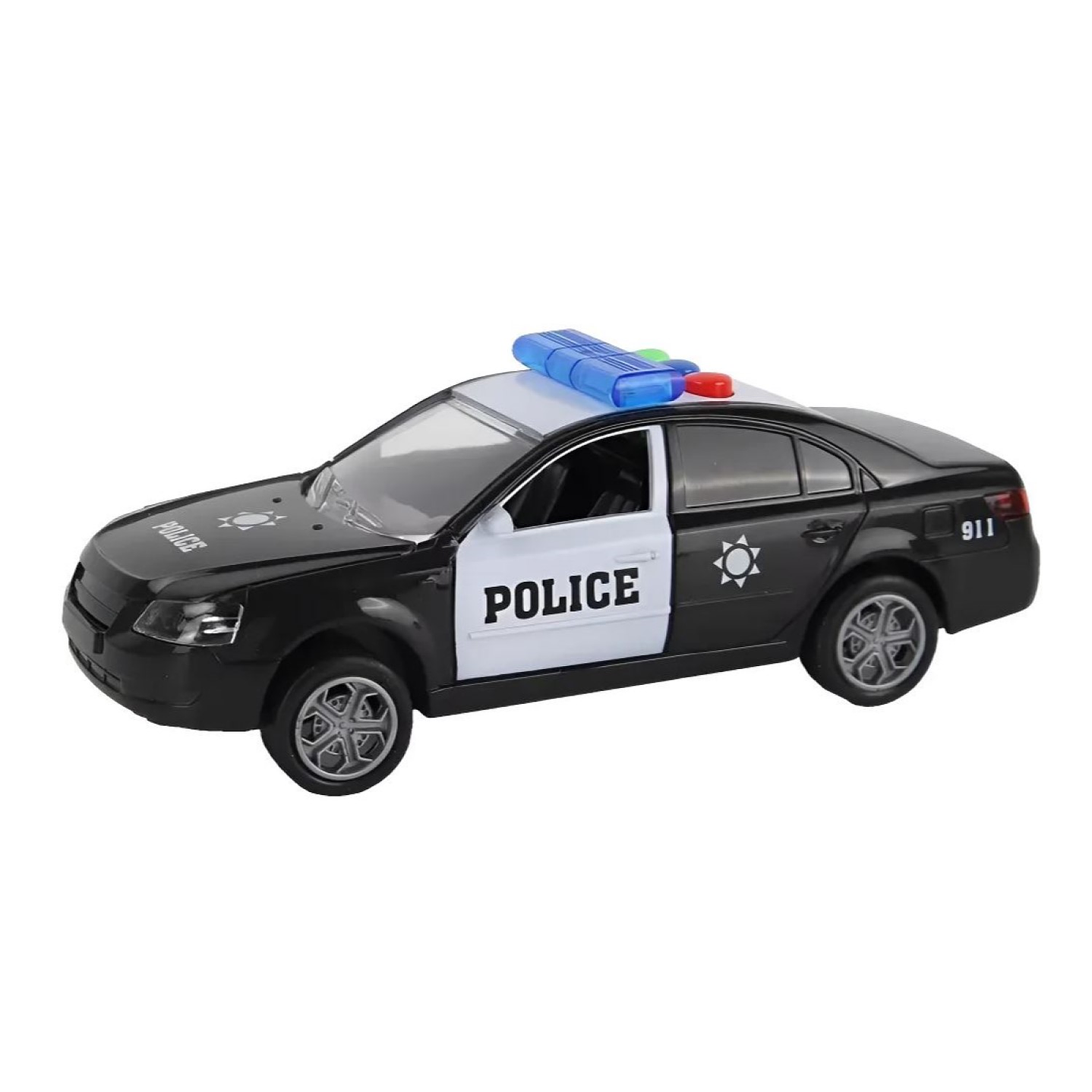 Juguete Auto Policía Patrulla Luces Sonido Fricción DBG1675 3