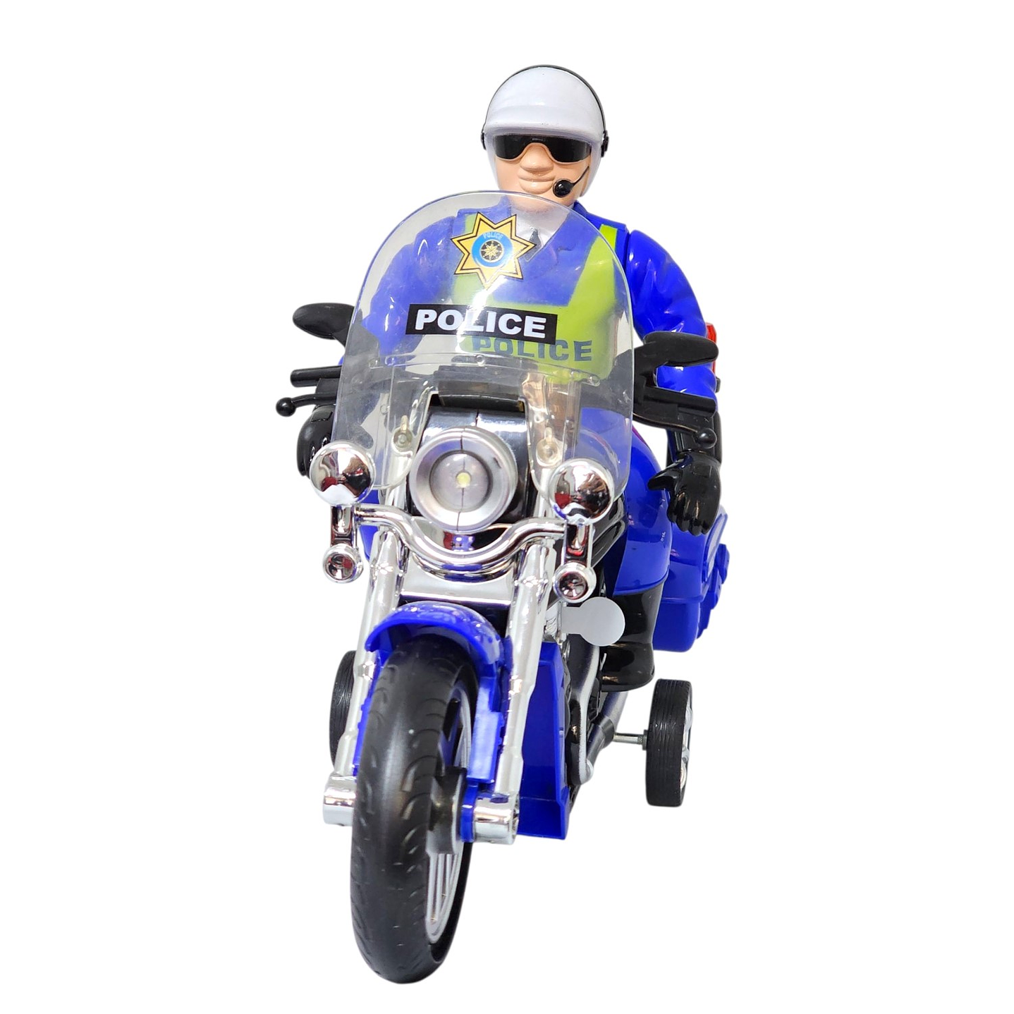 Juguete Moto Policía Luz Sonido Fricción Sujeto Poli DBG1677 3