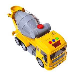 Juguete Camión Hormigonera Sonido Fricción DBG1678 Amarillo