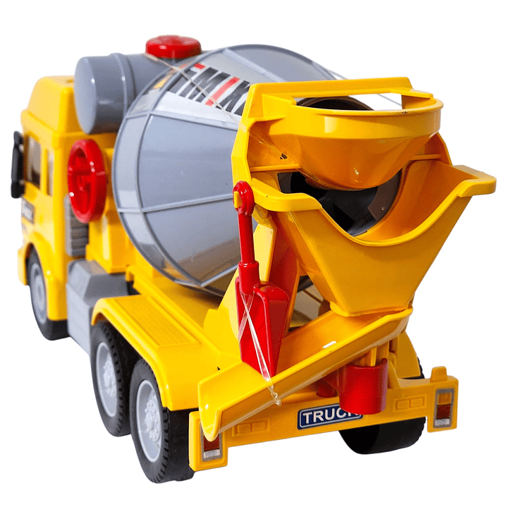 Juguete Camión Hormigonera Sonido Fricción DBG1678 Amarillo 5
