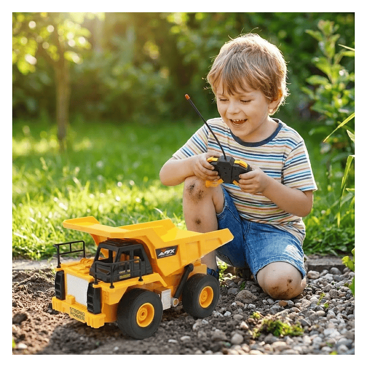 Juguete Camión Carga RC 5 Canales Batería Recargable DBG1695 5