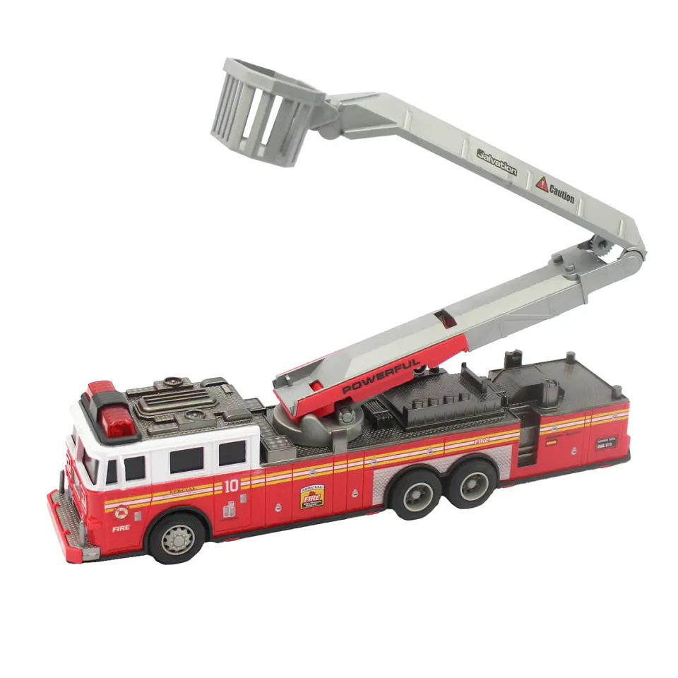 Juguete Camión Bomberos RC 2.4 Ghz Sonido Escalera DBG1698 3