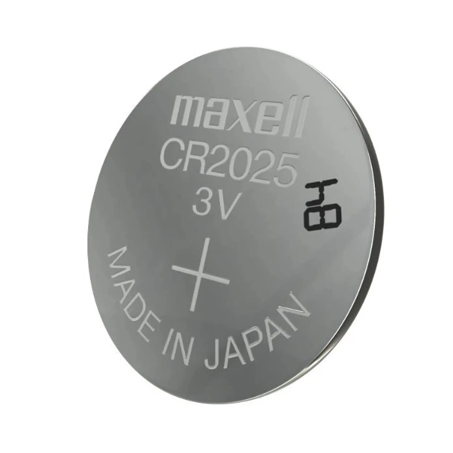 Pack 5 Pilas CR 2025 3v Maxell Tipo Botón Holograma 2