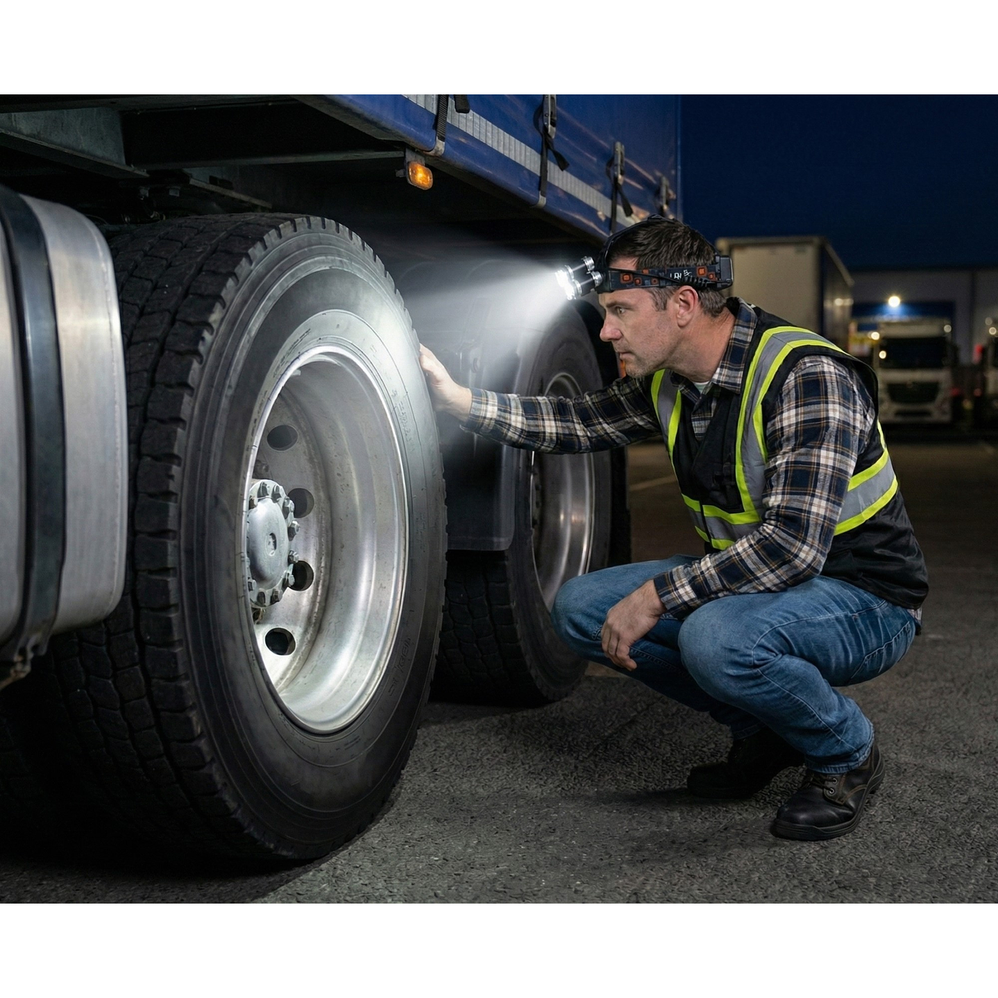 Linterna Cintillo Led Tecnolab 5 Focos Recargable TL143 4