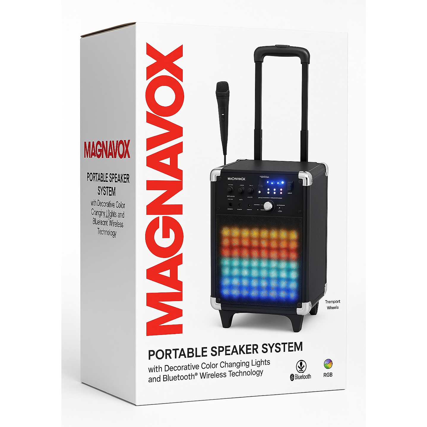 Parlante Alámbrico Magnabox Bluetooth MHT825 3