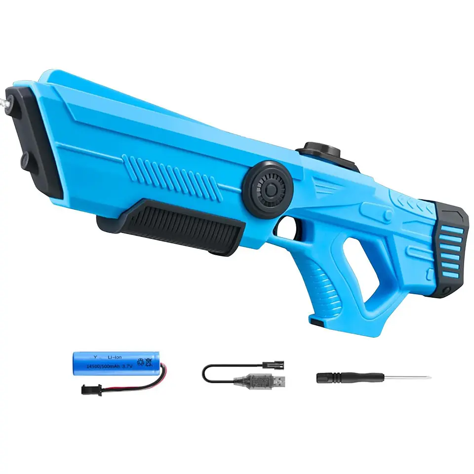 Juguete Pistola Agua Recargable Absorción DBG1657BL Azul 5